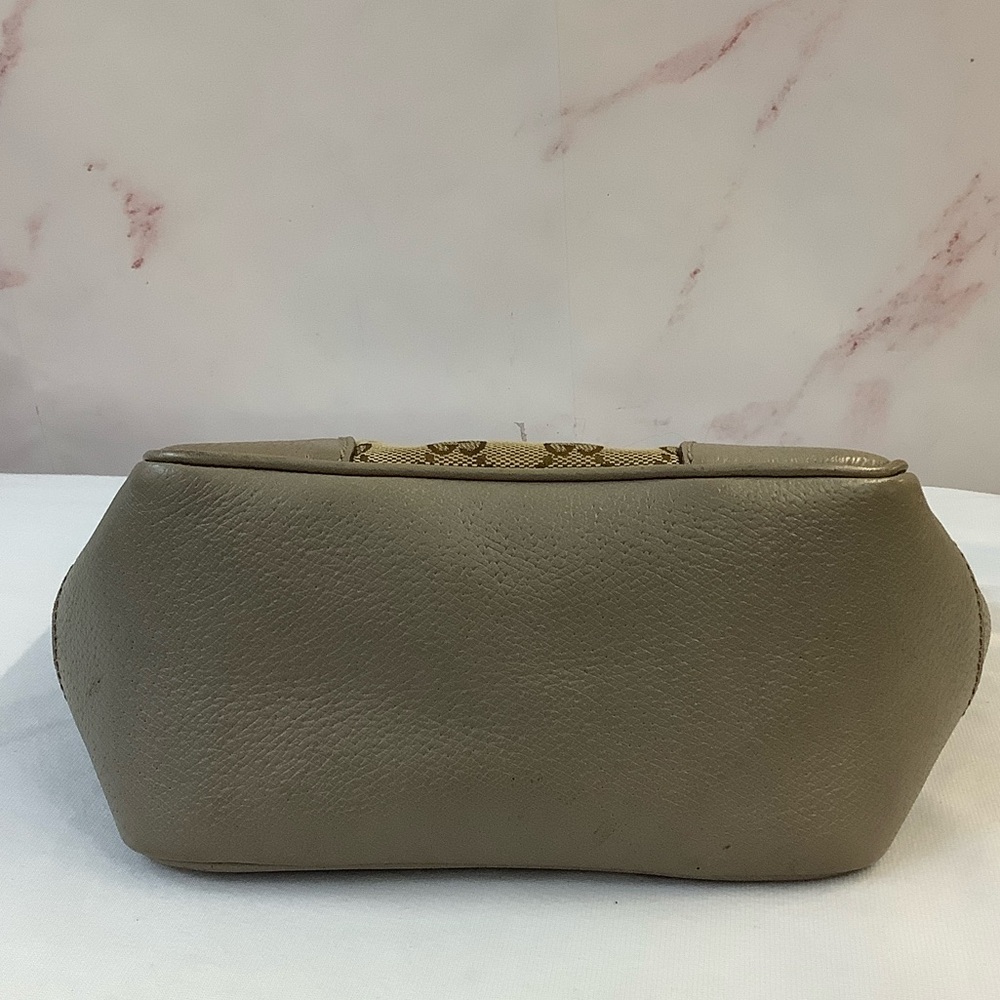 GUC Gucci Beige and Gray Women's Tote Bag - Picture 7 of 10